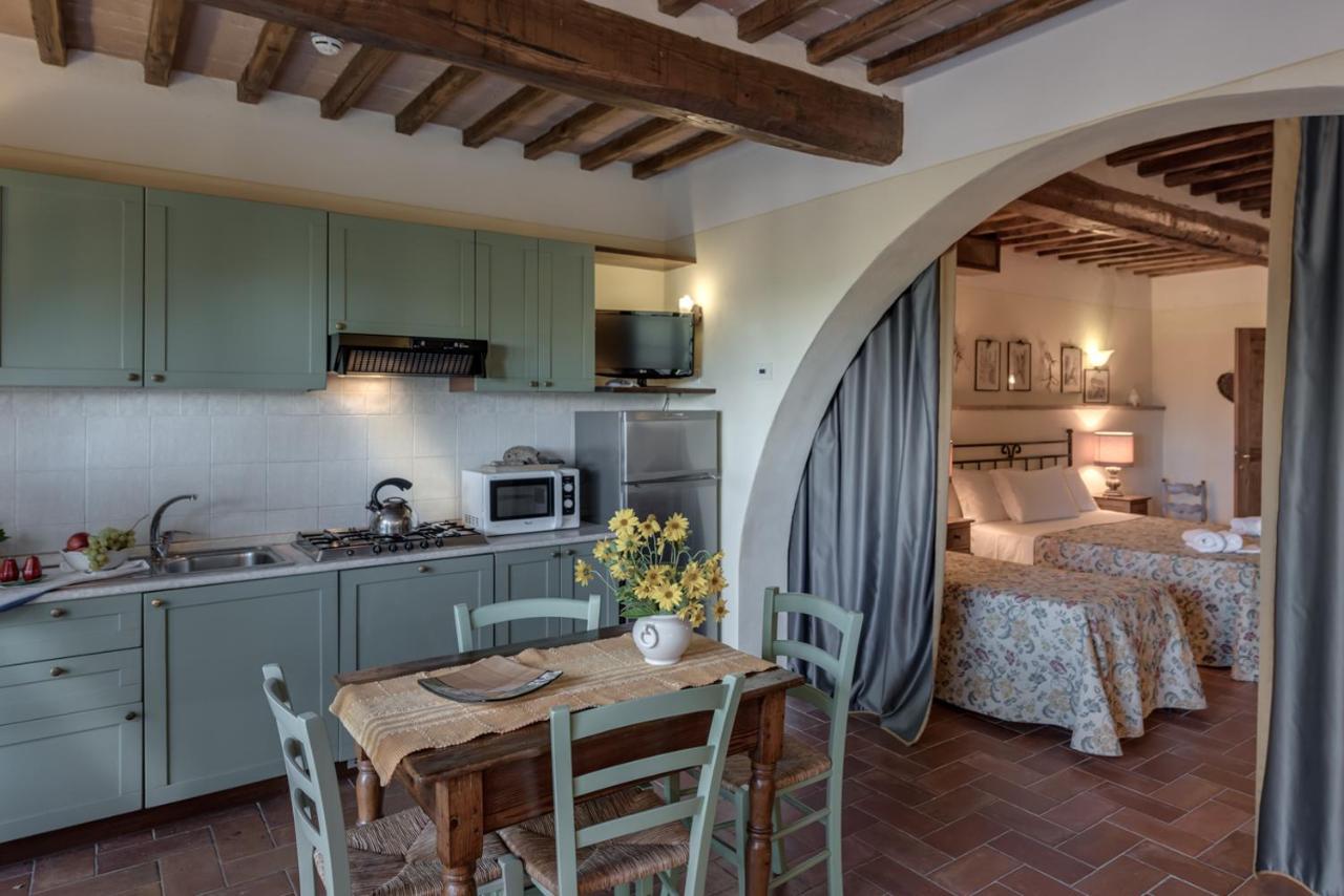 Borgo Al Cerro Aparthotel กาโซเล เดลซา ภายนอก รูปภาพ