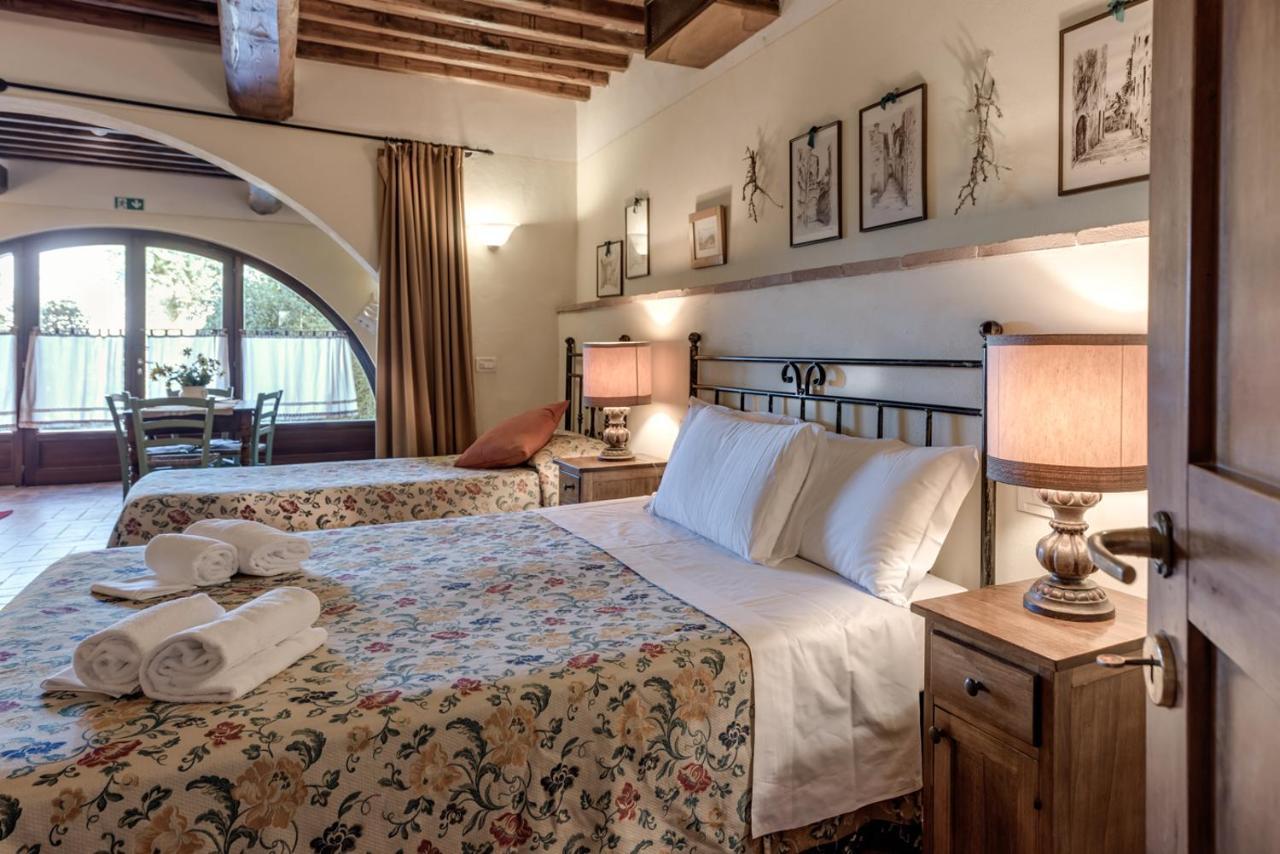 Borgo Al Cerro Aparthotel กาโซเล เดลซา ภายนอก รูปภาพ